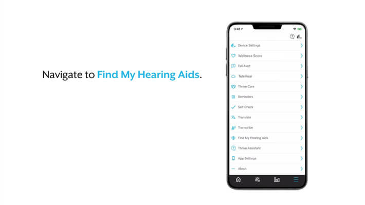 How to use Find My Hearing Aids